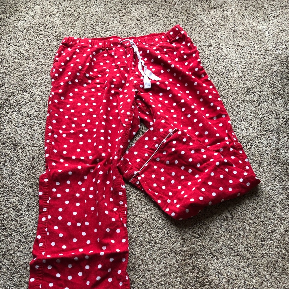Lands End flannel pajama bottoms